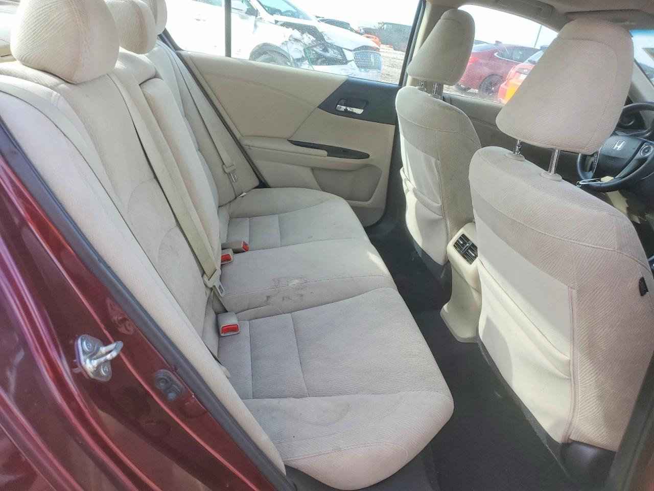 2015 Honda Accord Ex Burgundy vin: 1HGCR2F76FA238541