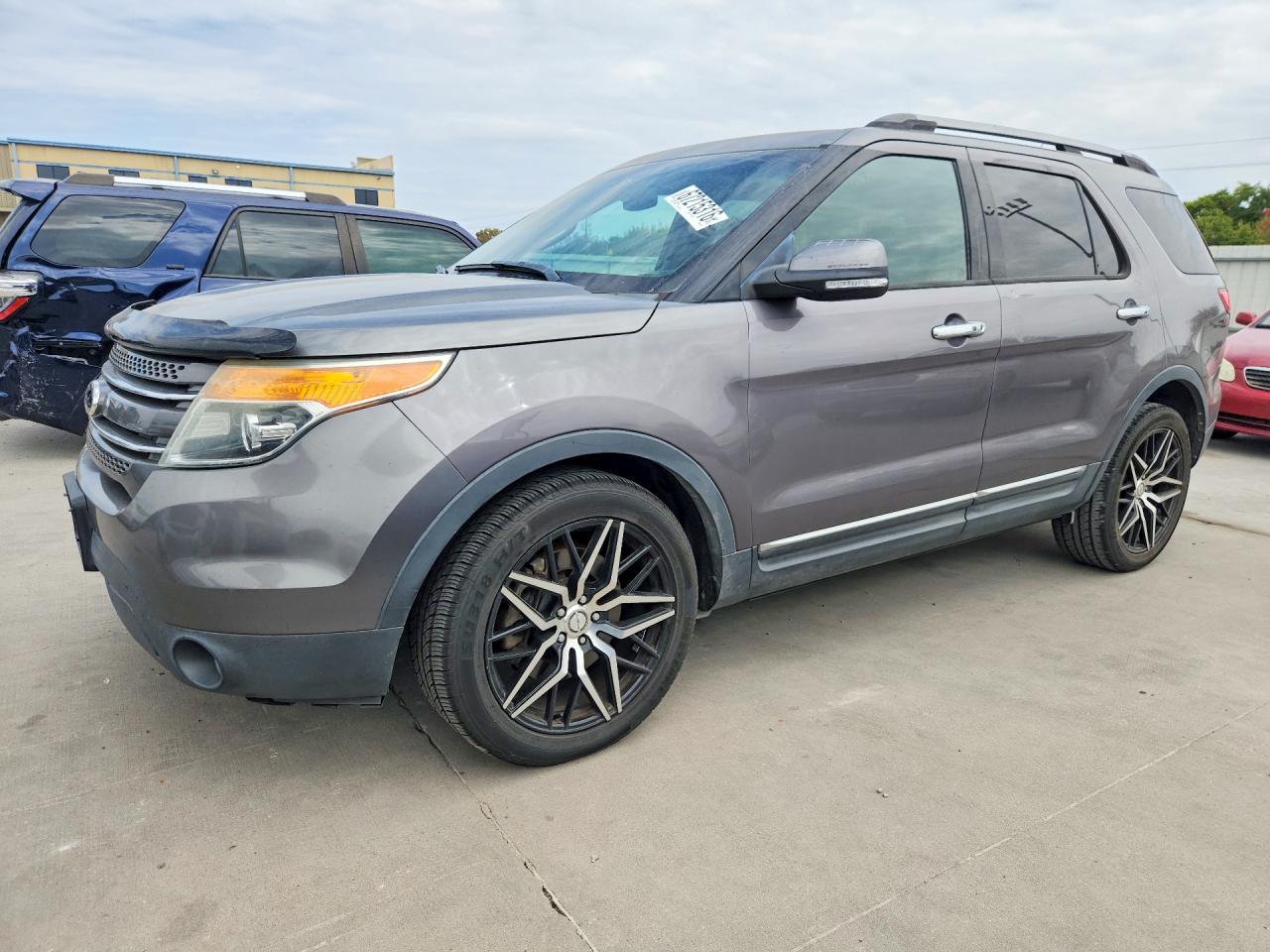 2013 Ford Explorer Limited Gray vin: 1FM5K7F84DGC16769