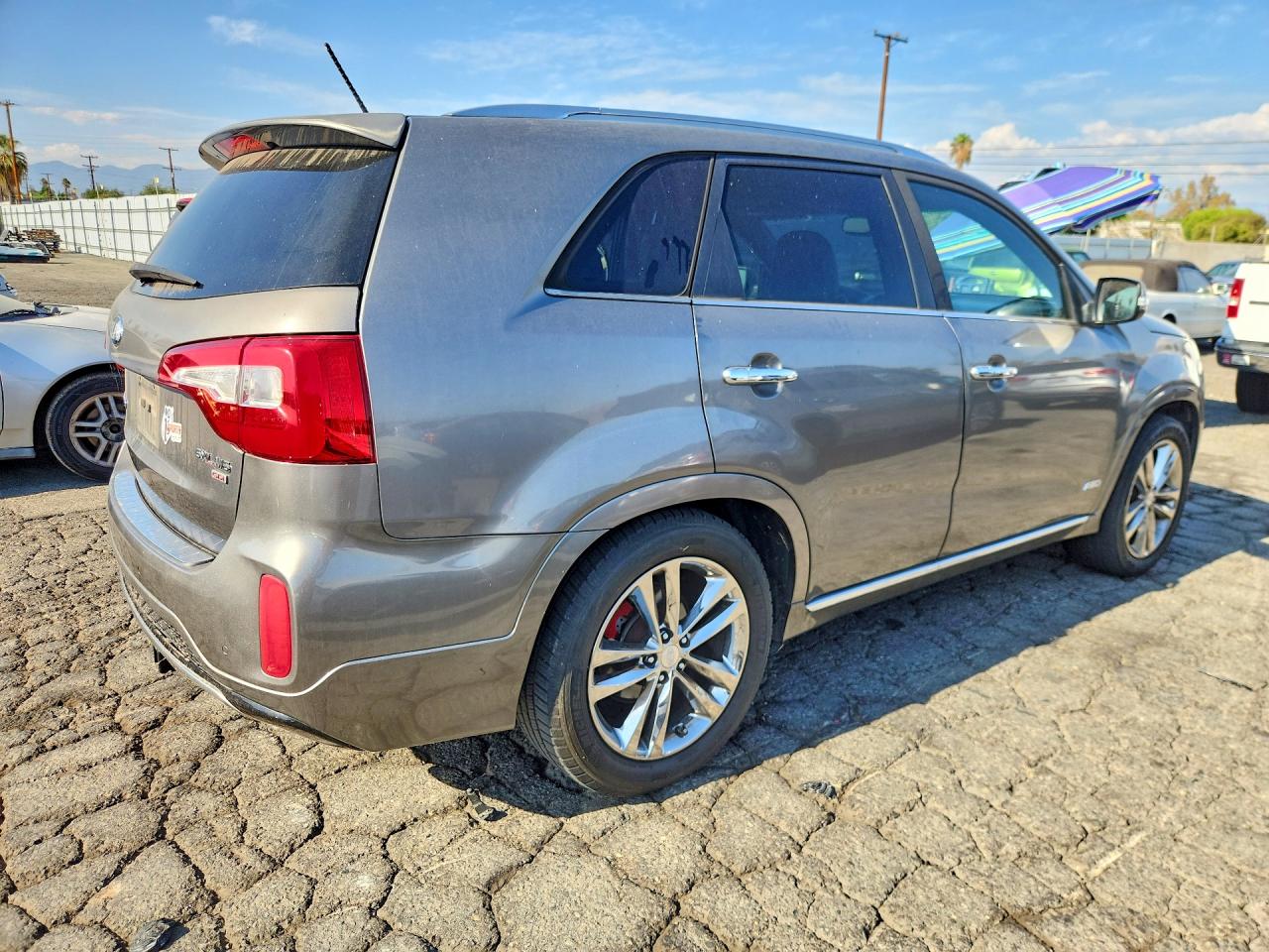 2014 Kia Sorento Sx Limited Brown vin: 5XYKWDA76EG531389