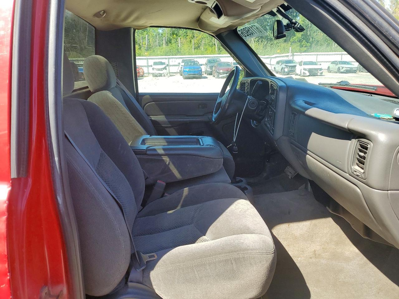 2006 Chevrolet Silverado K1500 Red vin: 1GCEK14T36Z122186