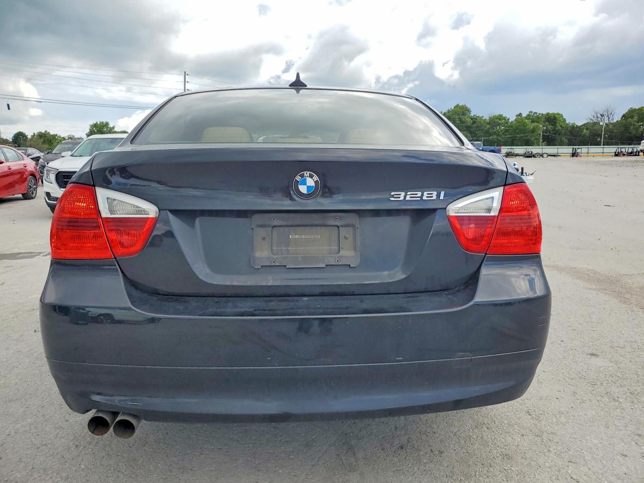 2007 Bmw 328 I Black vin: WBAVA33517KX79142
