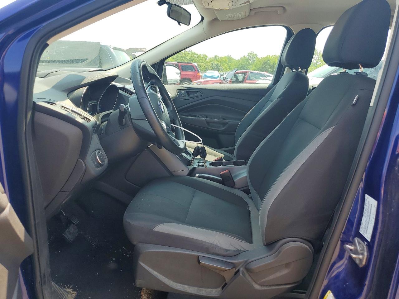 2015 Ford Escape S Синий vin: 1FMCU0F72FUC33056