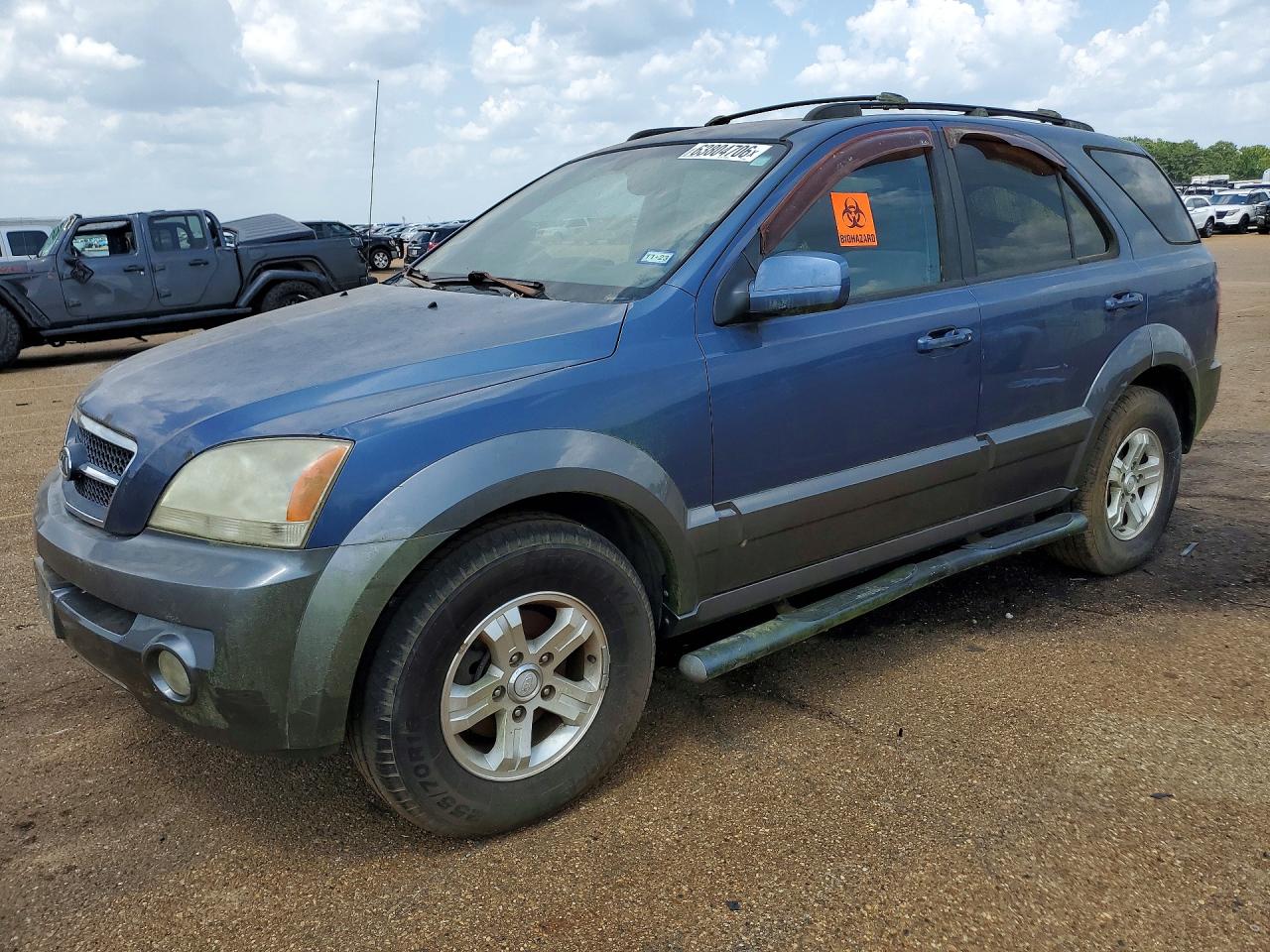 2006 Kia Sorento Lx Blue vin: KNDJC733565584028