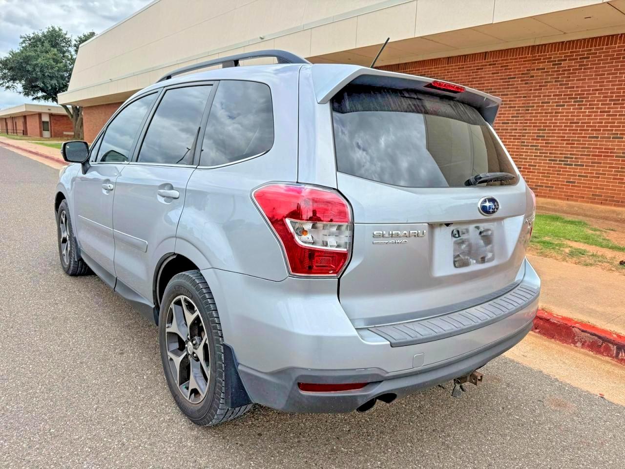 2014 Subaru Forester 2.0xt Touring Silver vin: JF2SJGPC9EH473176