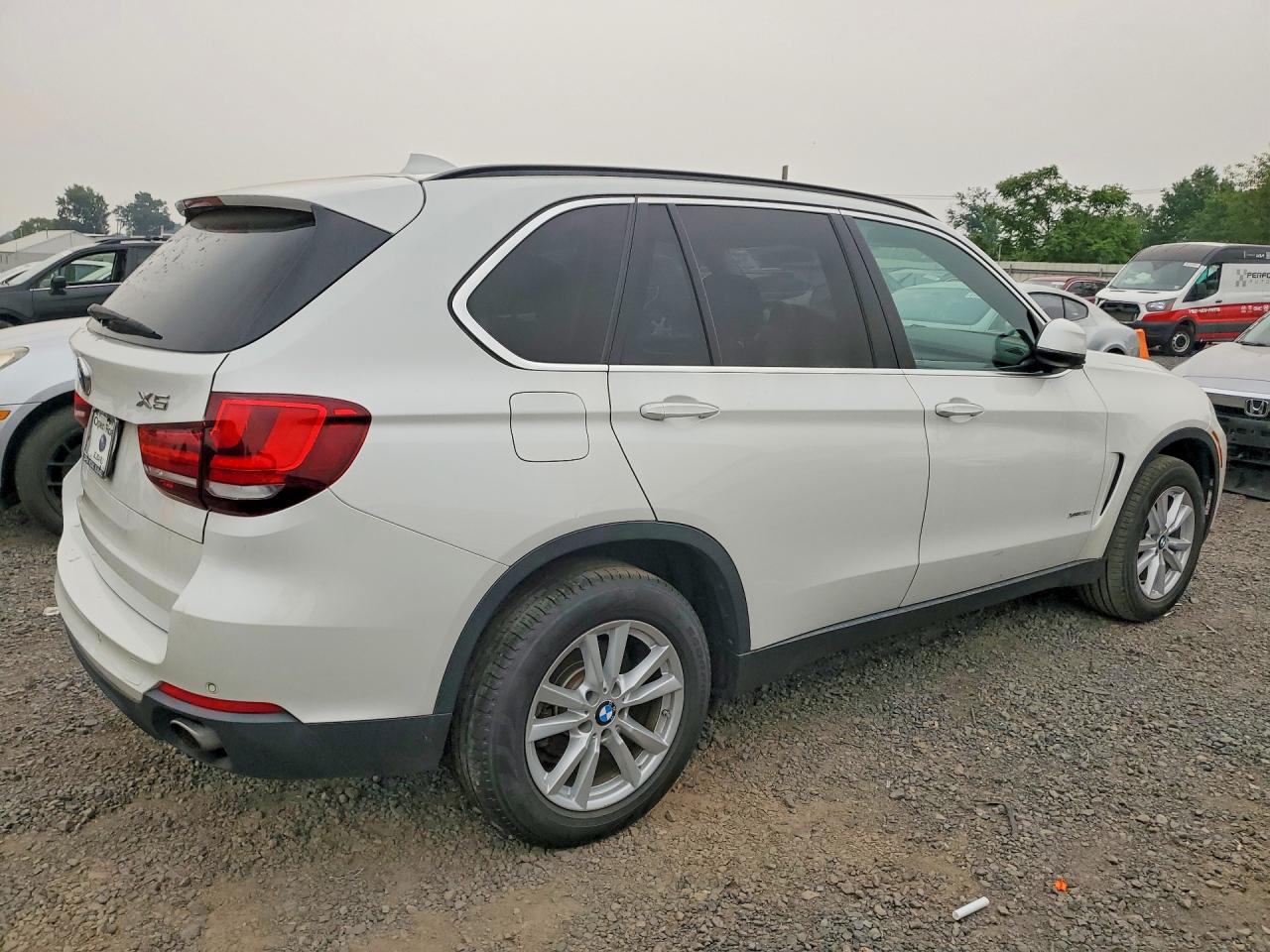 2015 Bmw X5 Xdrive35i White vin: 5UXKR0C55F0K72055