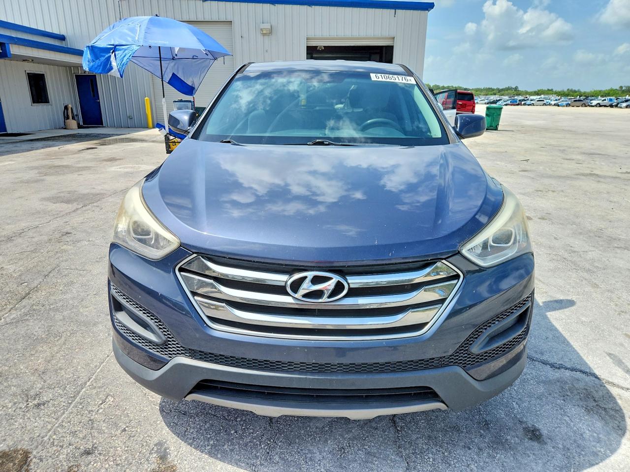 2015 Hyundai Santa Fe Sport 2.4l Blue vin: 5XYZT3LB4FG288072