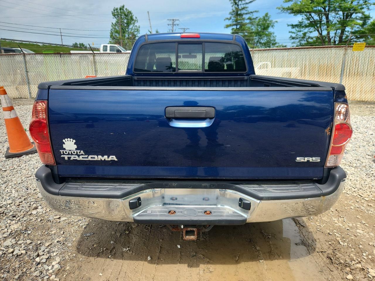 2008 Toyota Tacoma Access Cab Синий vin: 5TETX22N28Z530446