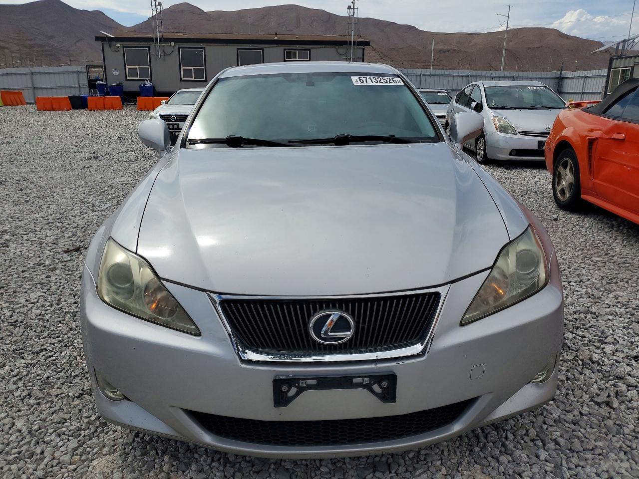 2007 Lexus Is 250 Base Silver vin: JTHBK262075043546