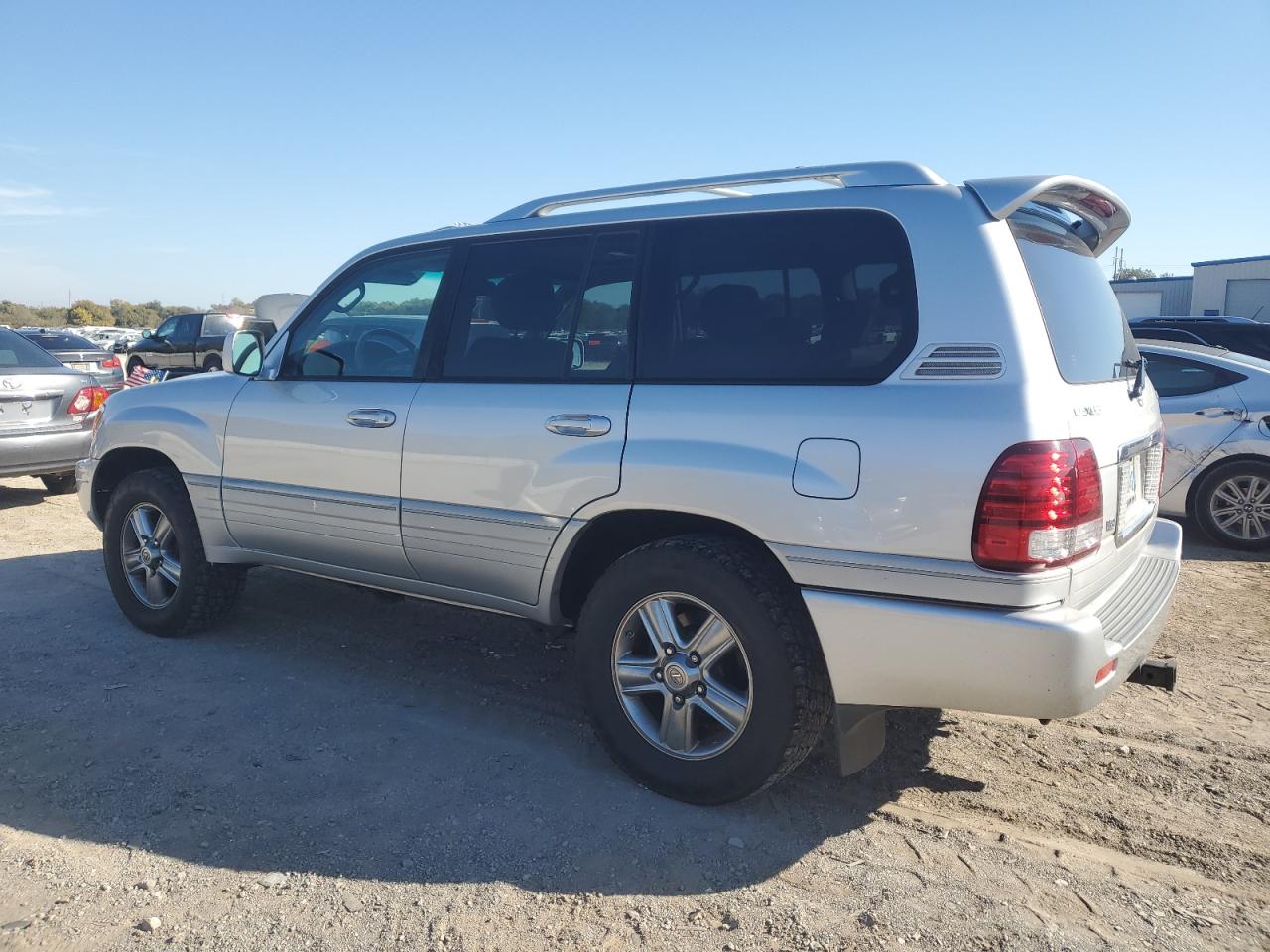 2006 Lexus Lx 470 Silver vin: JTJHT00W764012157