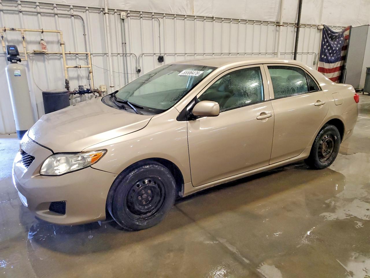 2009 Toyota Corolla Le Gold vin: 1NXBU40E79Z105085