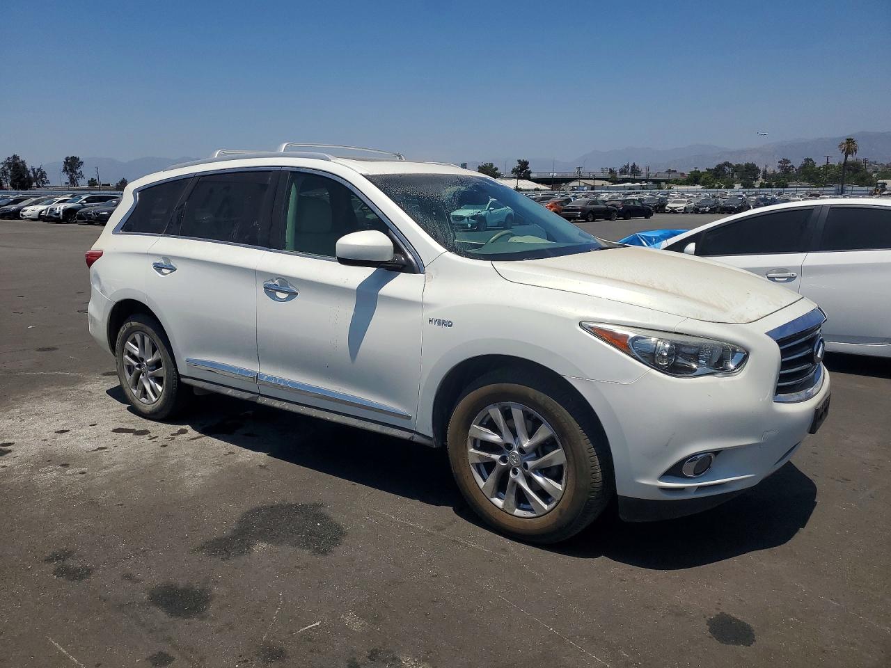 2014 Infiniti Qx60 Hybrid White vin: 5N1CL0MN6EC517878