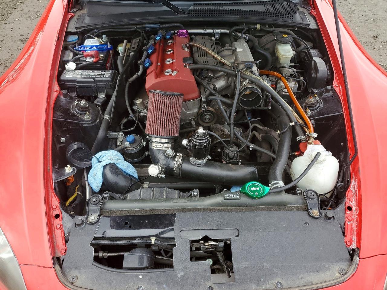 2007 Honda S2000 Red vin: JHMAP21417S003578