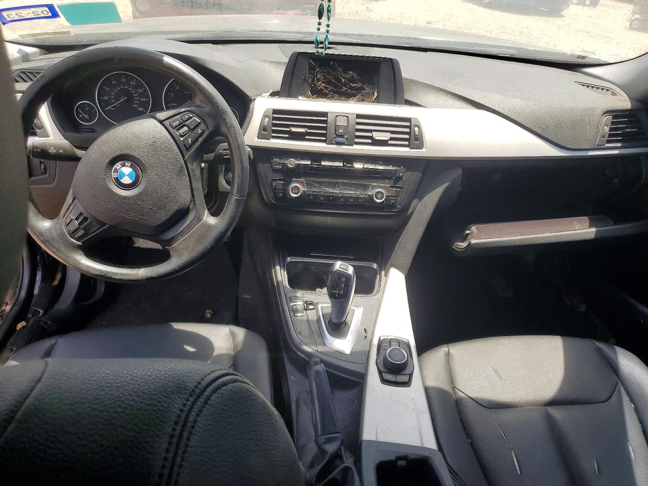 2014 Bmw 320 I Black vin: WBA3B1G52ENS80509