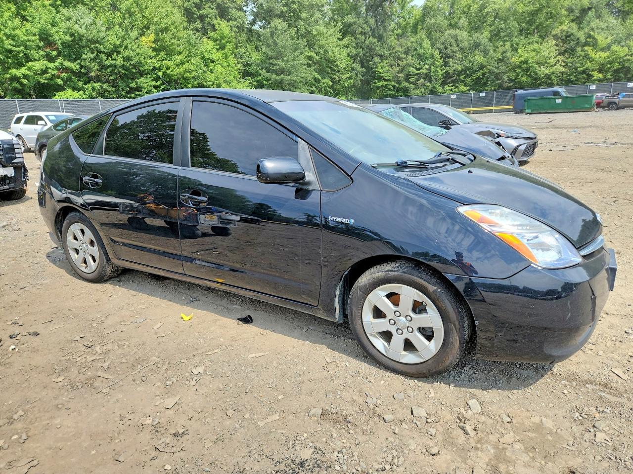 2008 Toyota Prius Base Black vin: JTDKB20U687702859