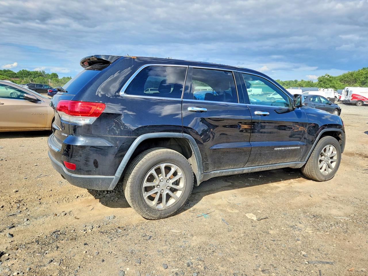 2015 Jeep Grand Cherokee Limited Черный vin: 1C4RJFBG1FC860188