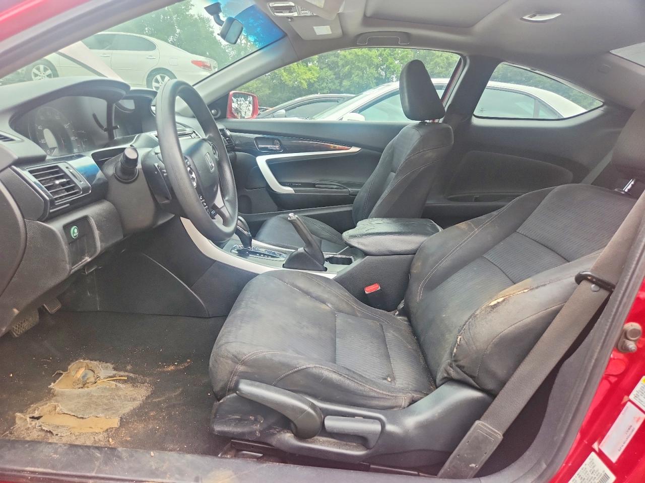 2013 Honda Accord Ex Red vin: 1HGCT1B75DA012554