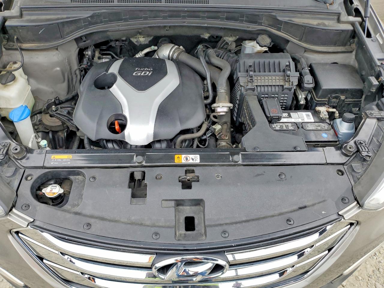 2014 Hyundai Santa Fe Sport 2.0t Gray vin: 5XYZUDLA1EG224757