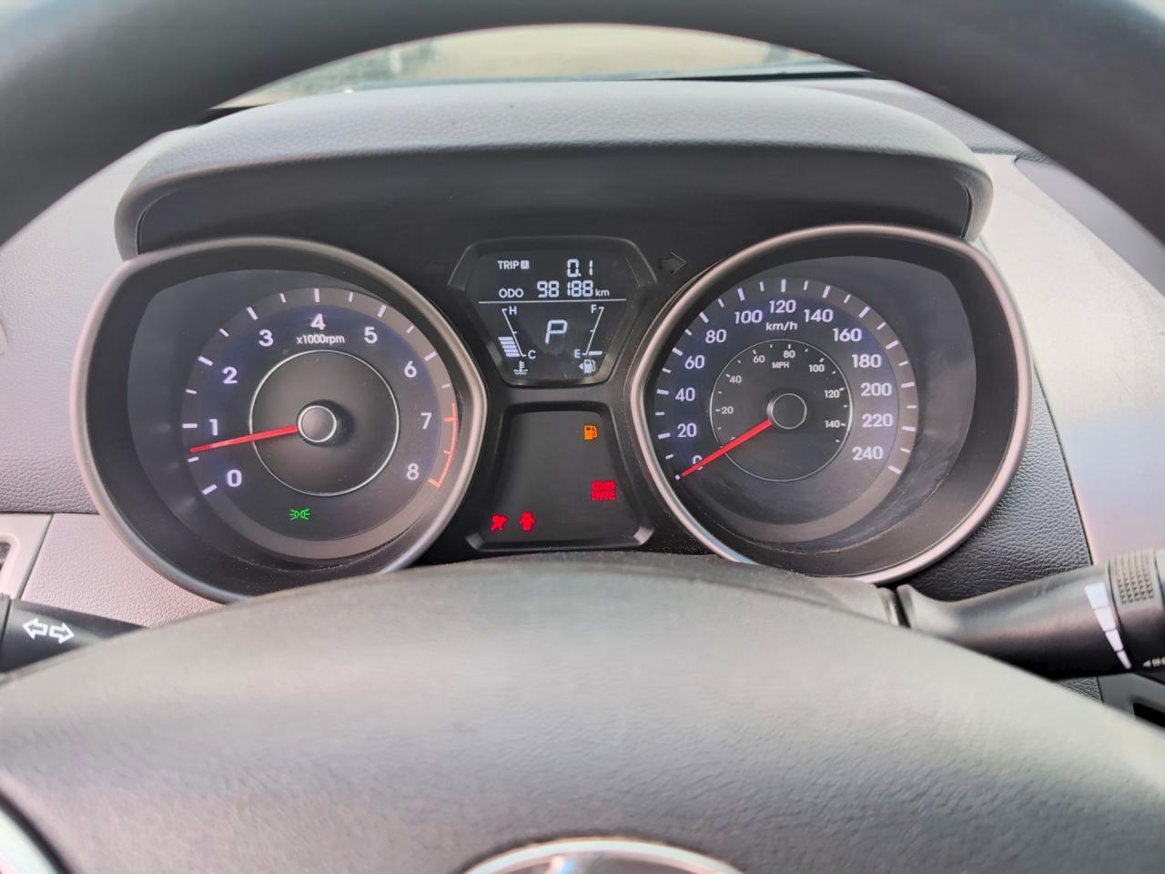 2012 Hyundai Elantra Gls Blue vin: 5NPDH4AE2CH116240