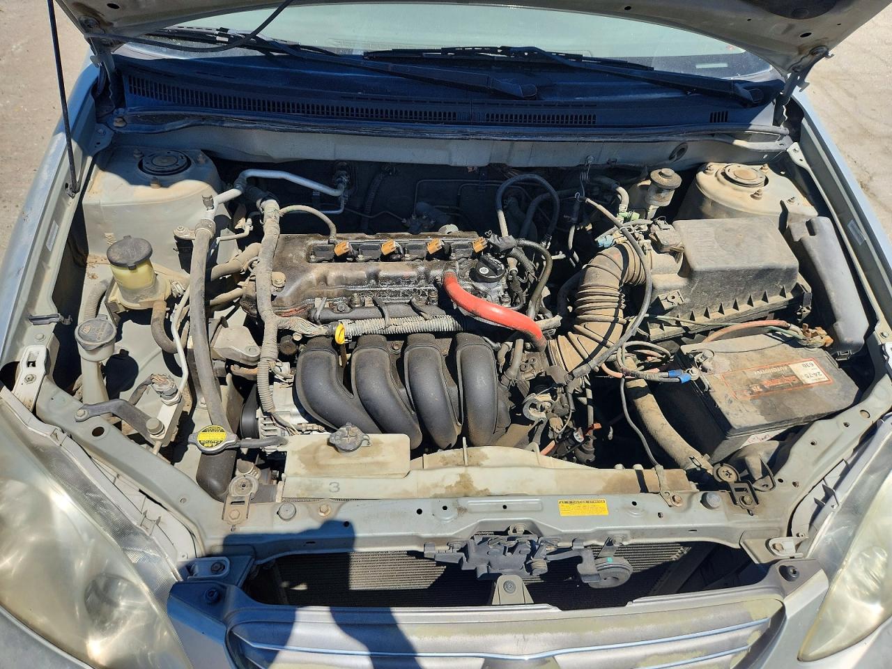 2003 Toyota Corolla Ce Silver vin: 1NXBR32E23Z007159