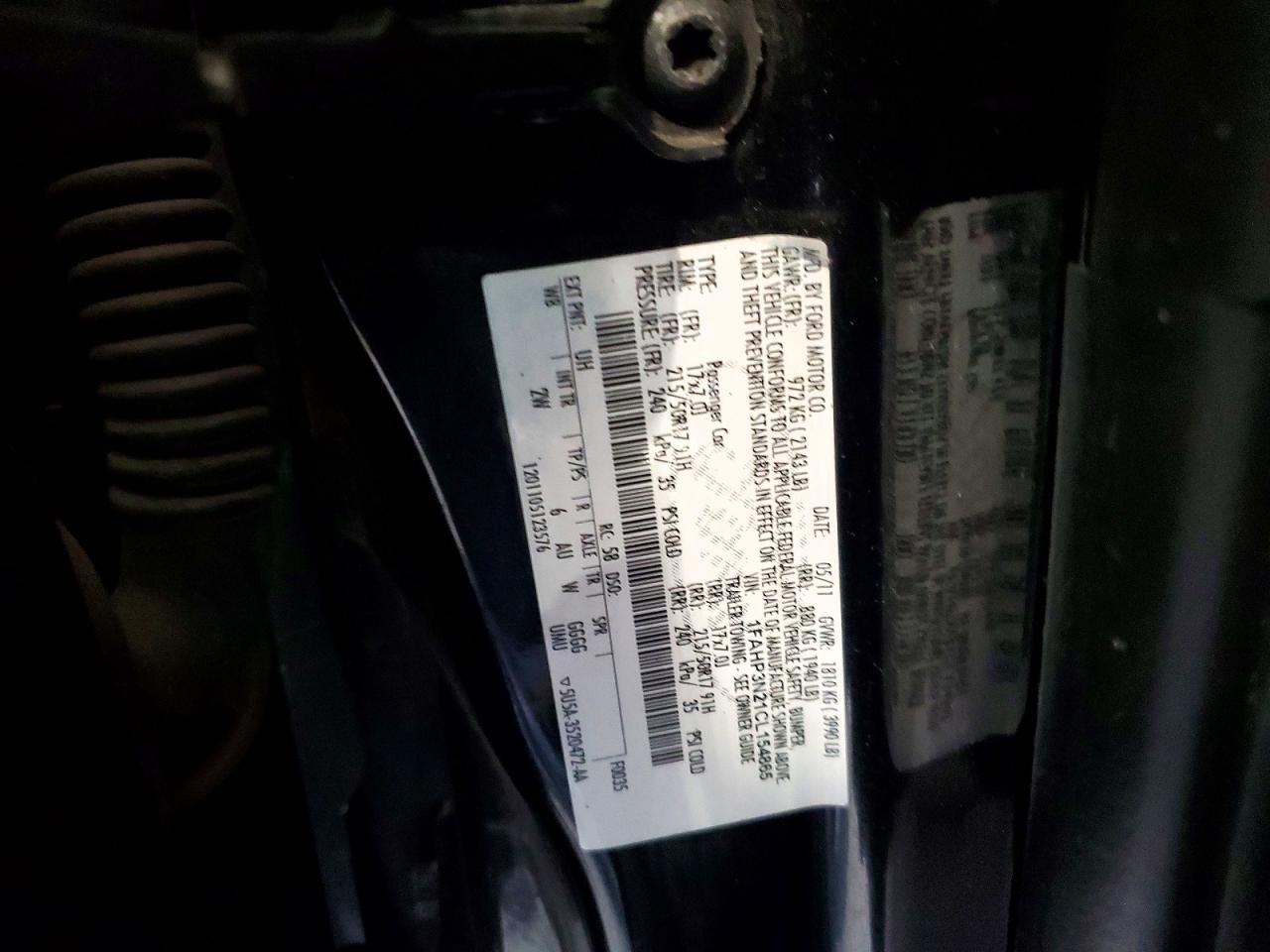 2012 Ford Focus Titanium Black vin: 1FAHP3N21CL154865