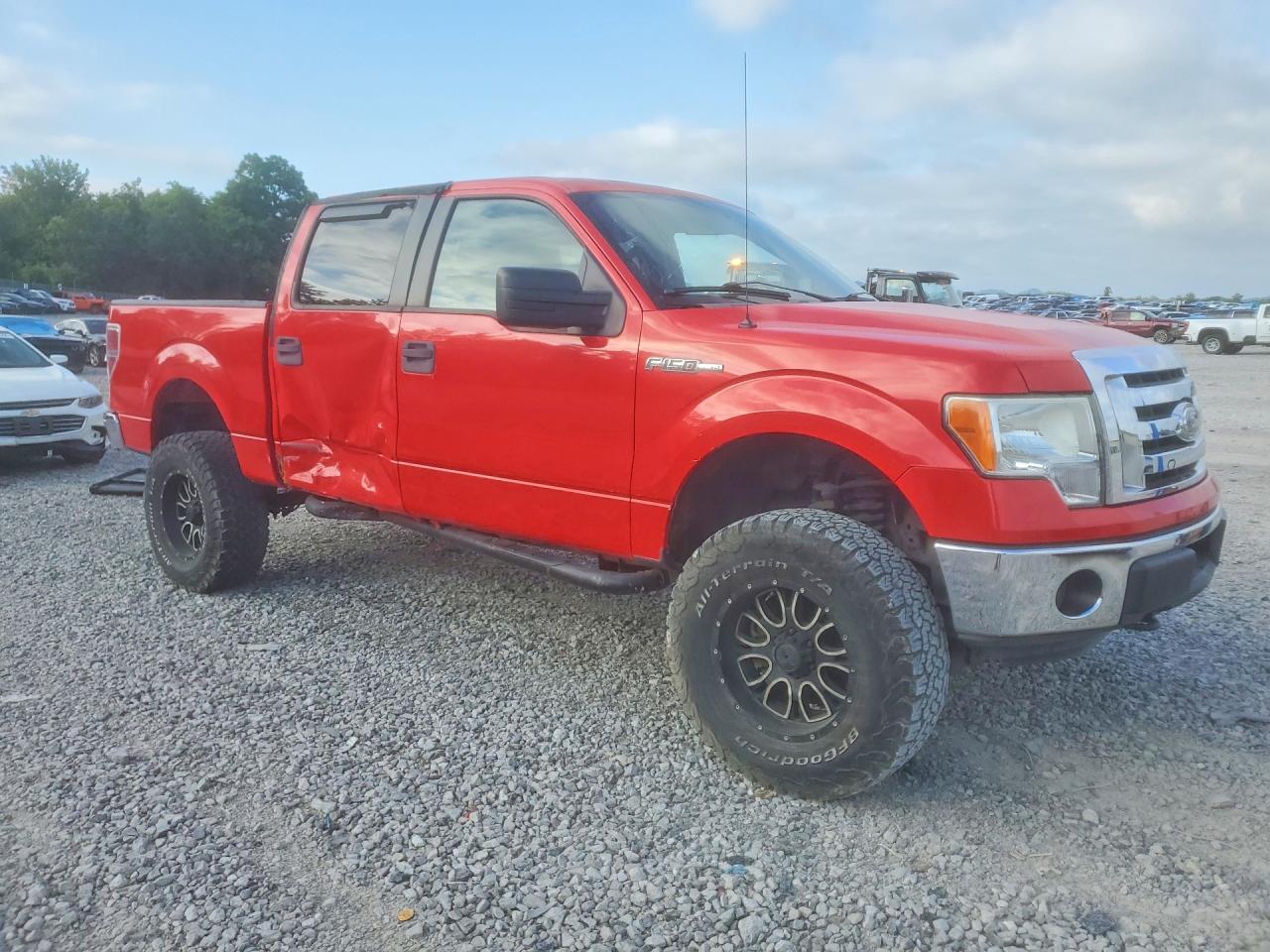 2012 Ford F150 Supercrew Red vin: 1FTFW1ET1CKD18140