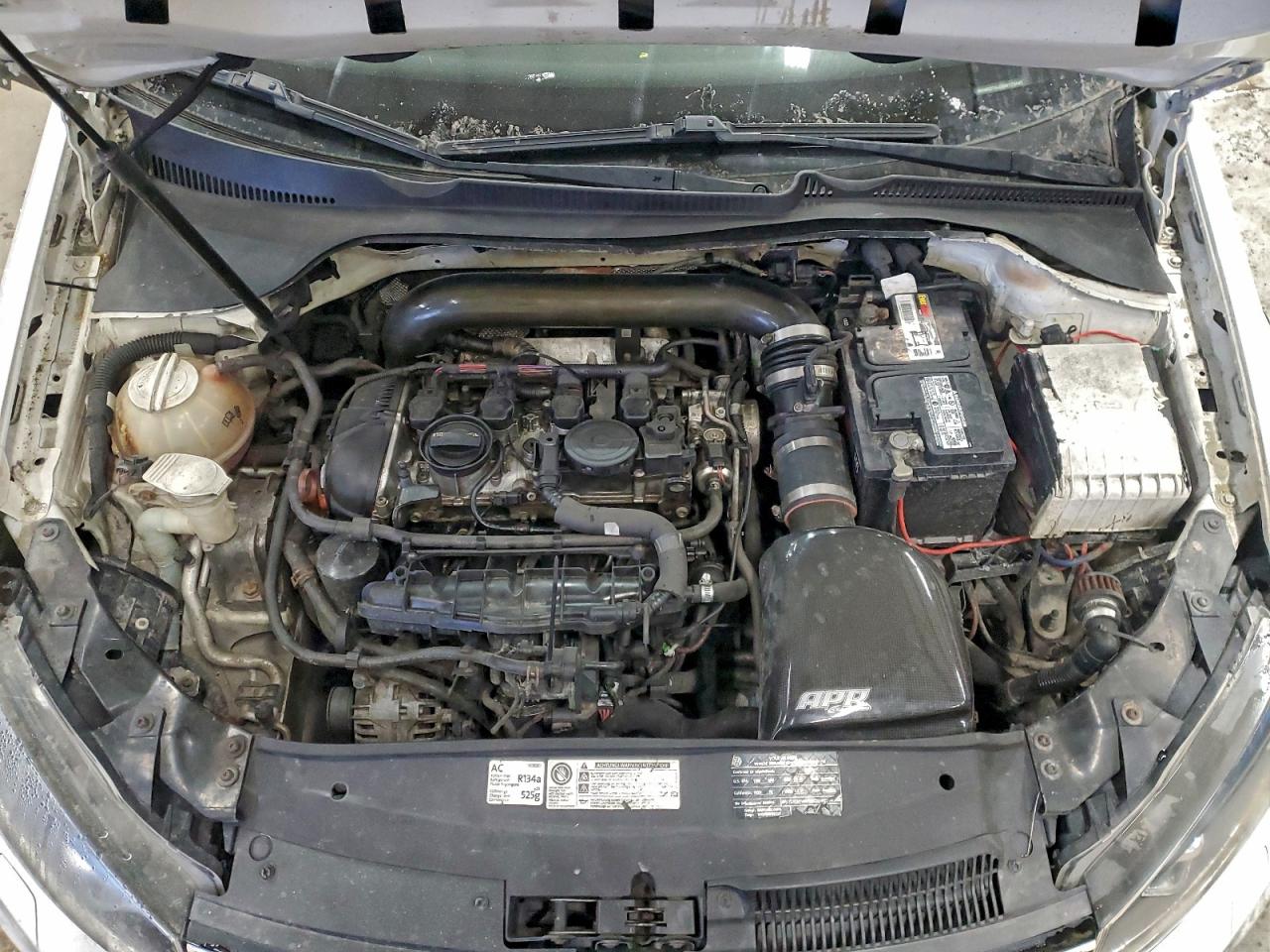 2011 Volkswagen Gti Белый vin: WVWED7AJ2BW173447