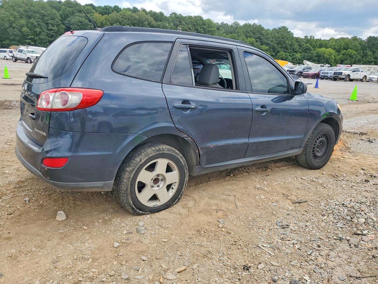 2011 Hyundai Santa Fe Gls Blue vin: 5XYZG3AB2BG067314