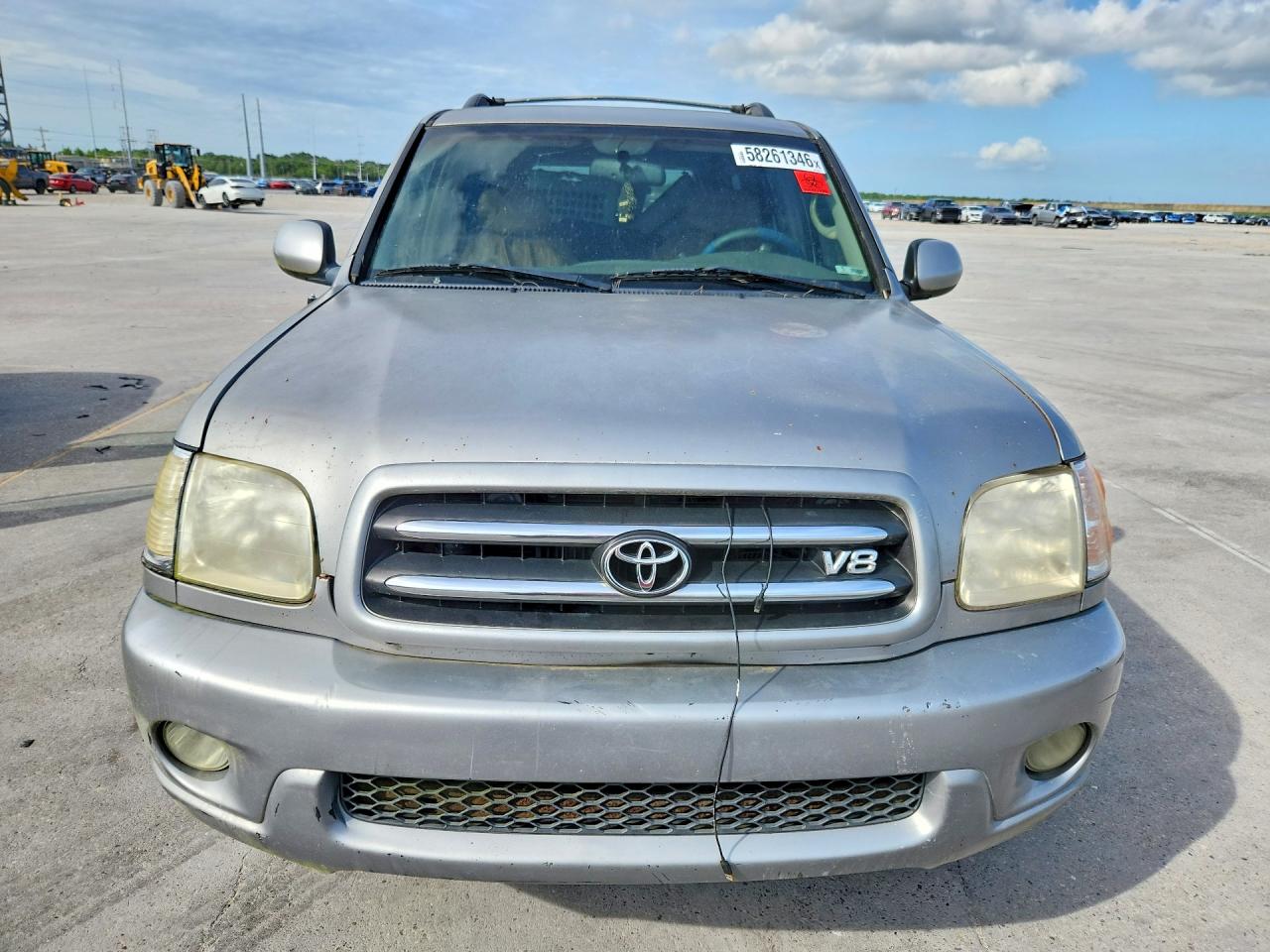 2004 Toyota Sequoia Limited Silver vin: 5TDZT38A74S222695