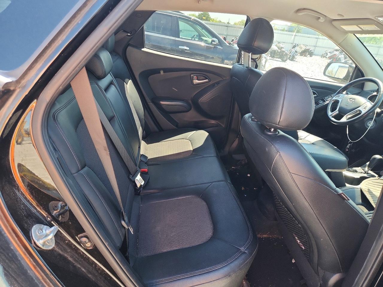 2010 Hyundai Tucson Gls Black vin: KM8JUCAC4AU111076