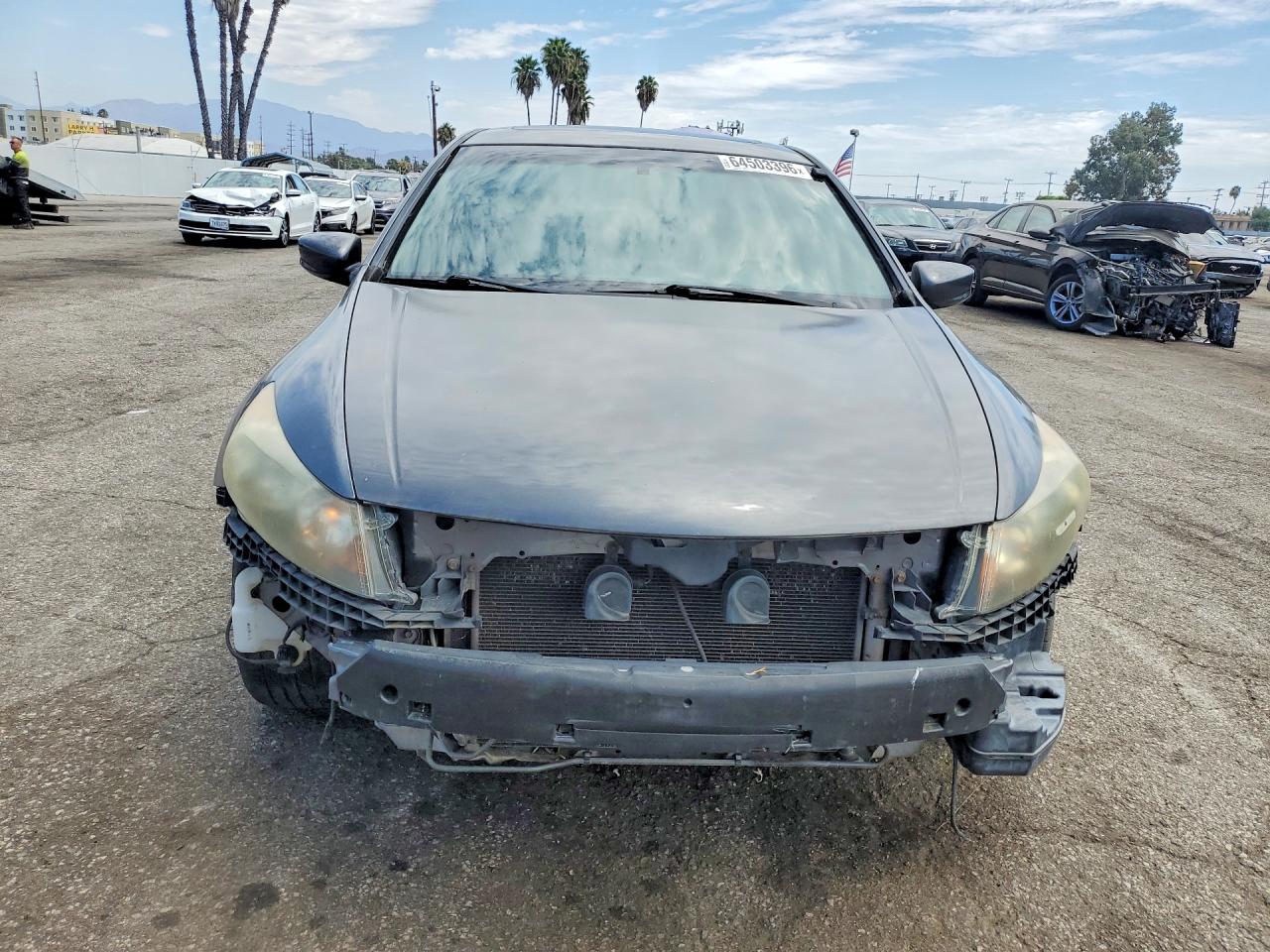 2008 Honda Accord Exl Серый vin: 1HGCP36858A073380