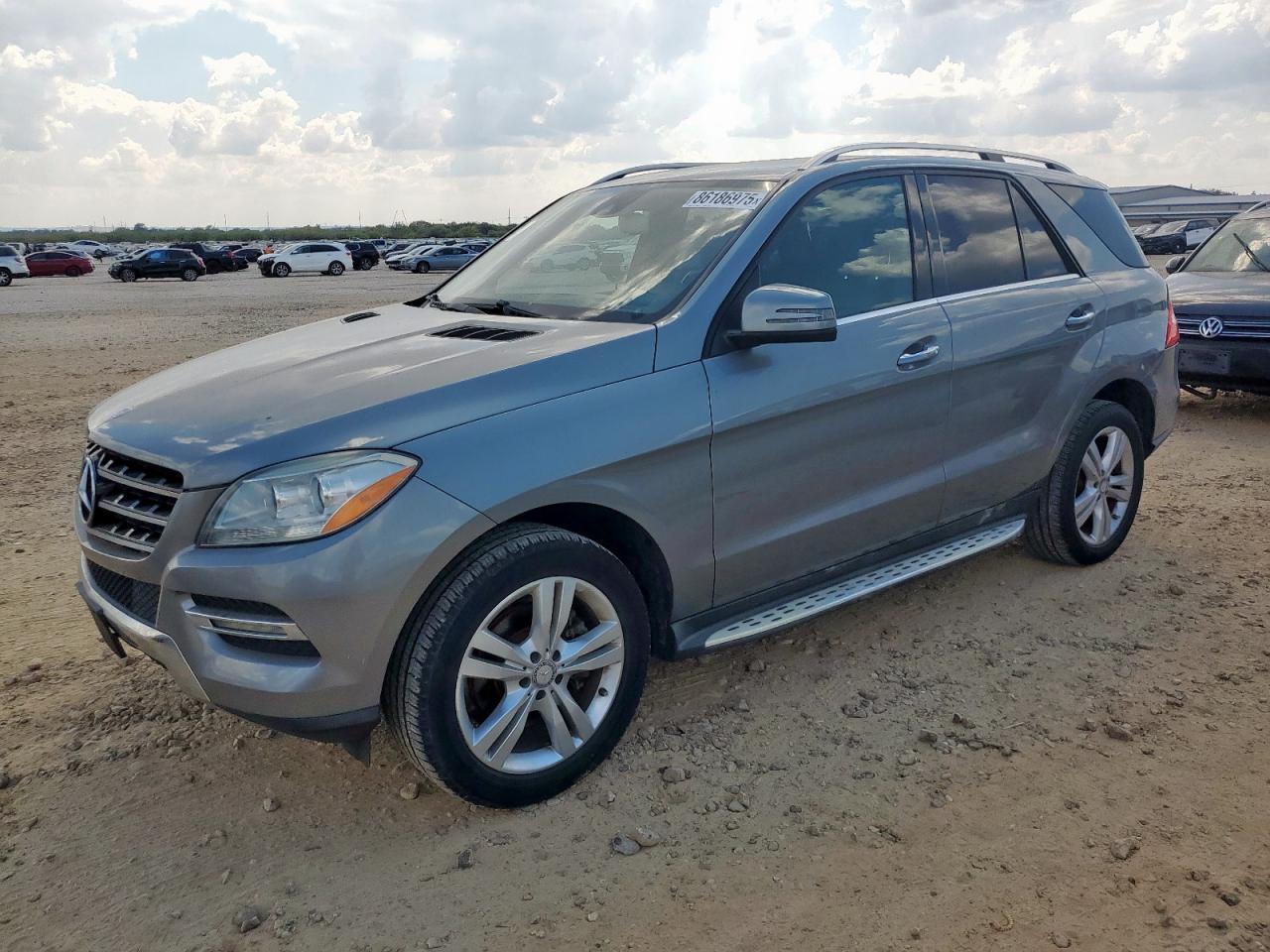 2015 Mercedes-benz Ml 350 Gray vin: 4JGDA5JB6FA466588