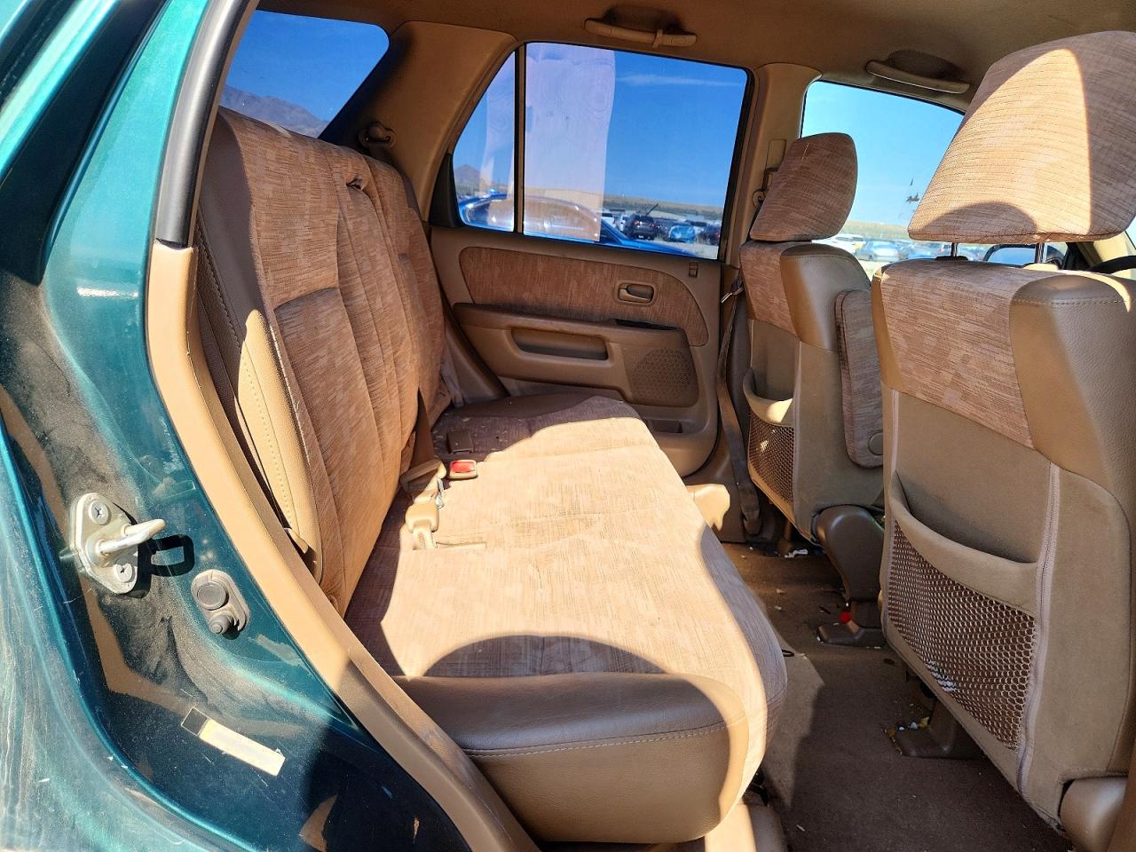 2004 Honda Cr-v Lx Green vin: JHLRD78474C023536