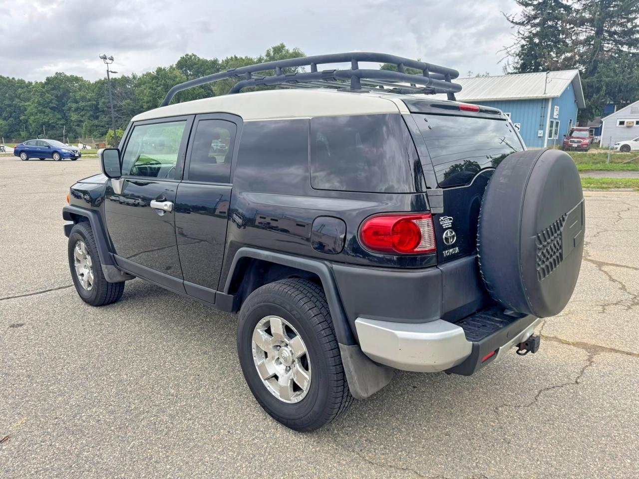 2008 Toyota Fj Cruiser Base Black vin: JTEBU11F58K032394