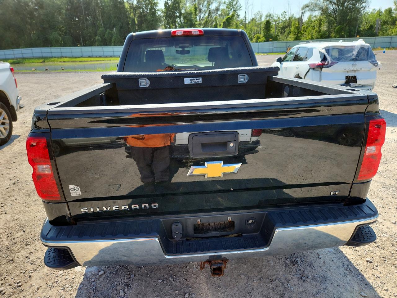 2015 Chevrolet Silverado K1500 Lt Black vin: 1GCVKREC7FZ213975