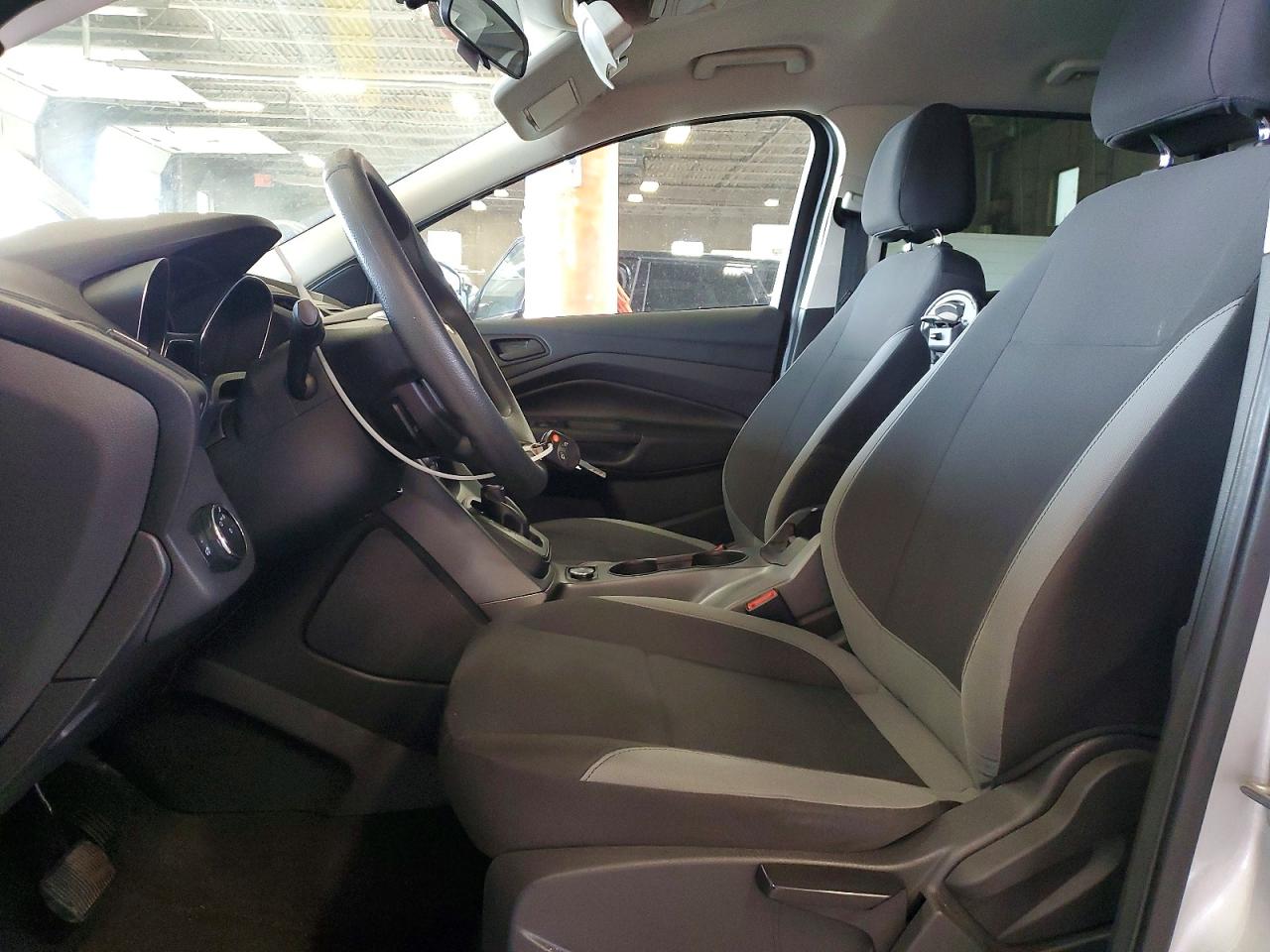 2014 Ford Escape S Silver vin: 1FMCU0F78EUD65866