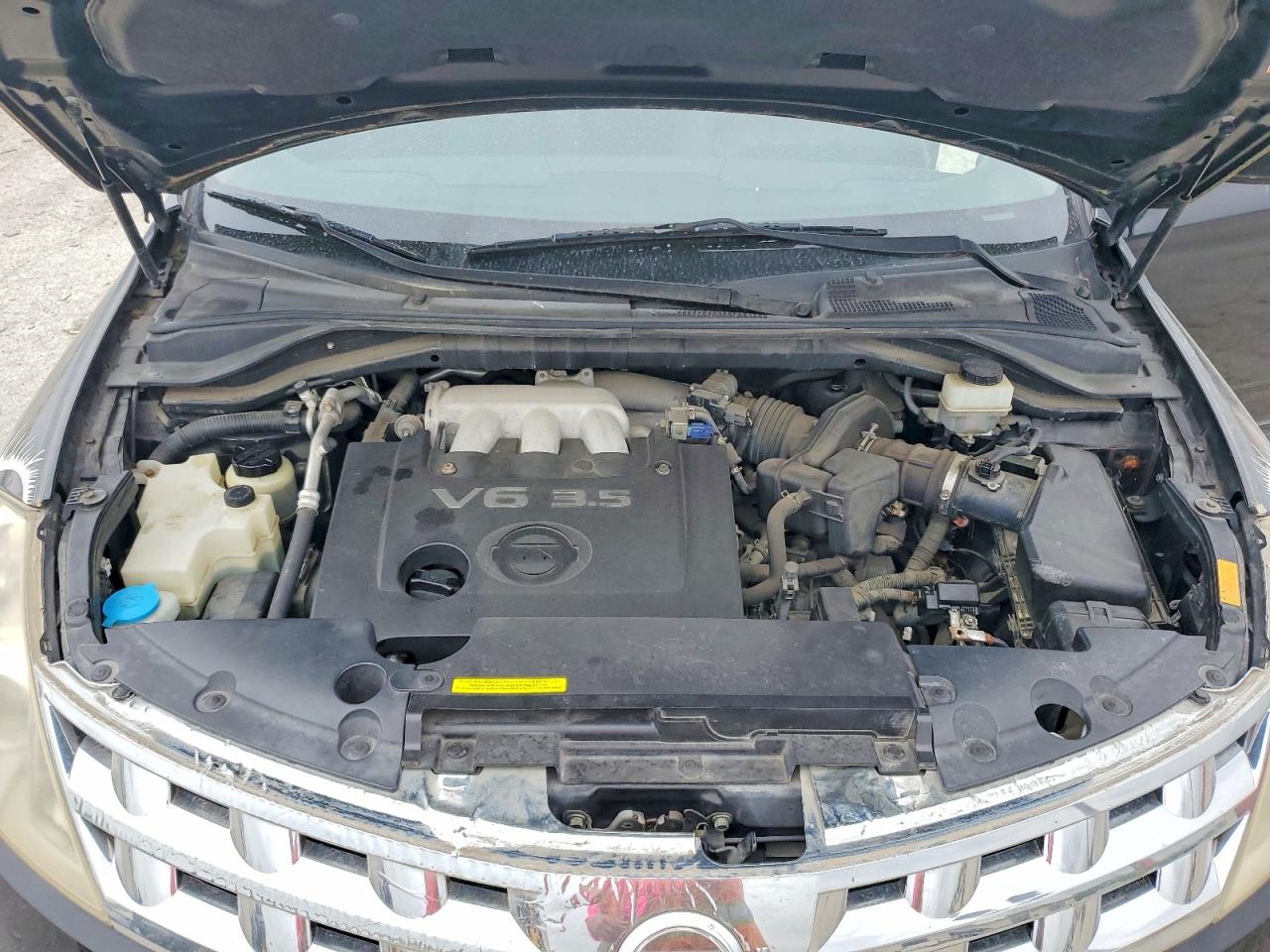 2004 Nissan Murano Sl Black vin: JN8AZ08W34W304692