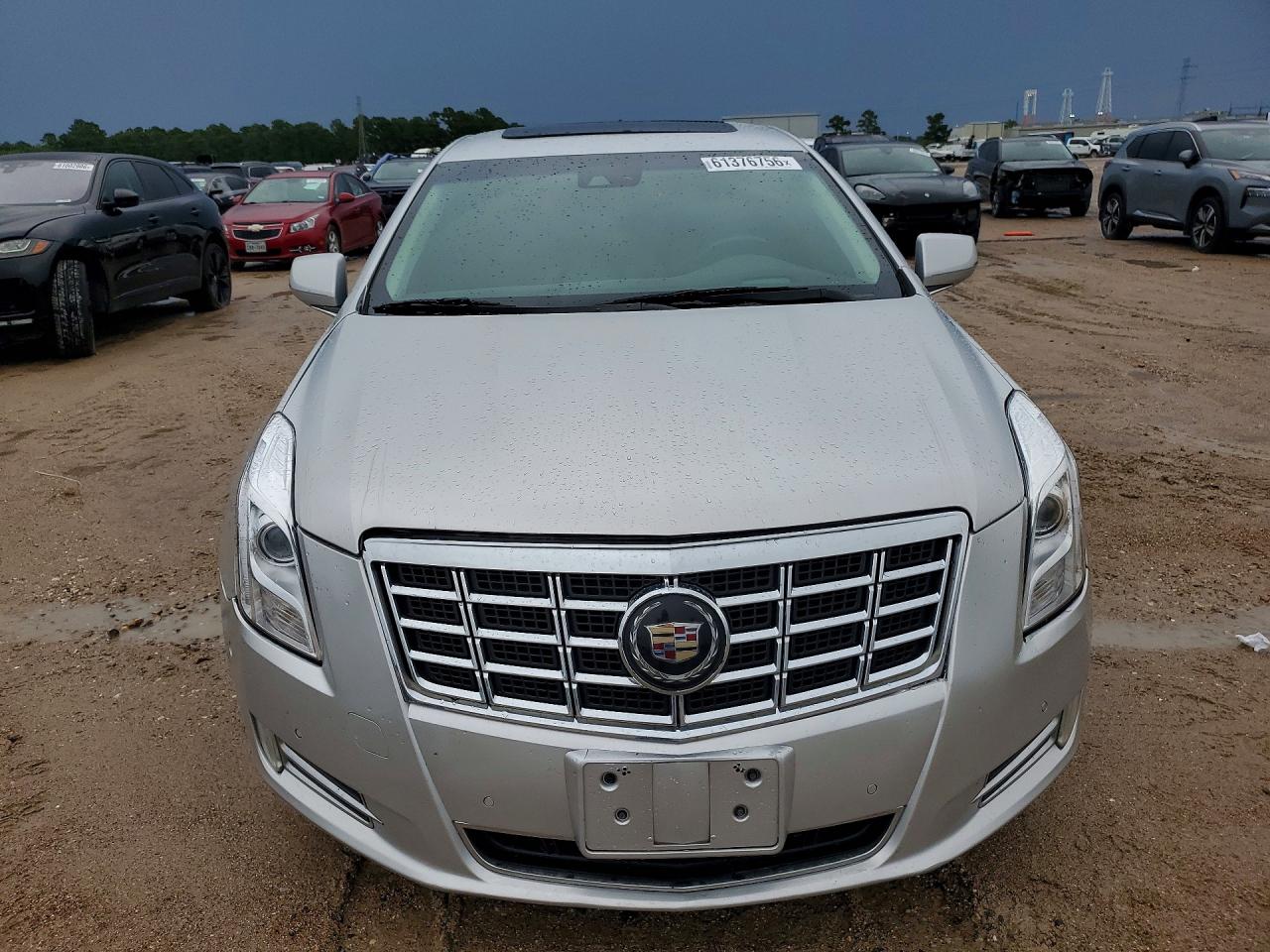 2013 Cadillac Xts Premium Collection Silver vin: 2G61S5S34D9112768