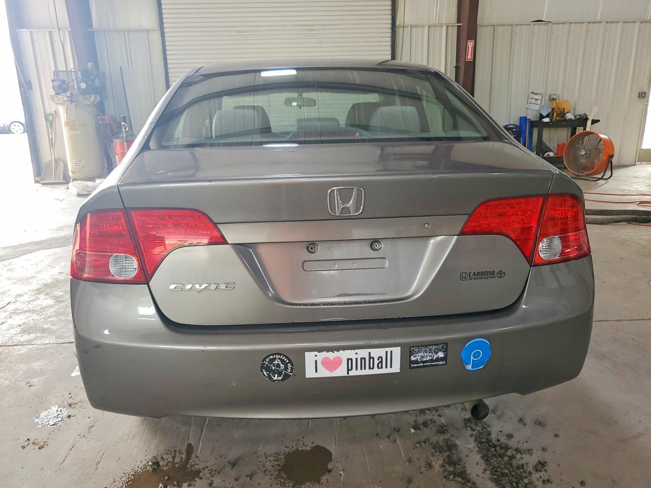2007 Honda Civic Ex Silver vin: 2HGFA15887H502189