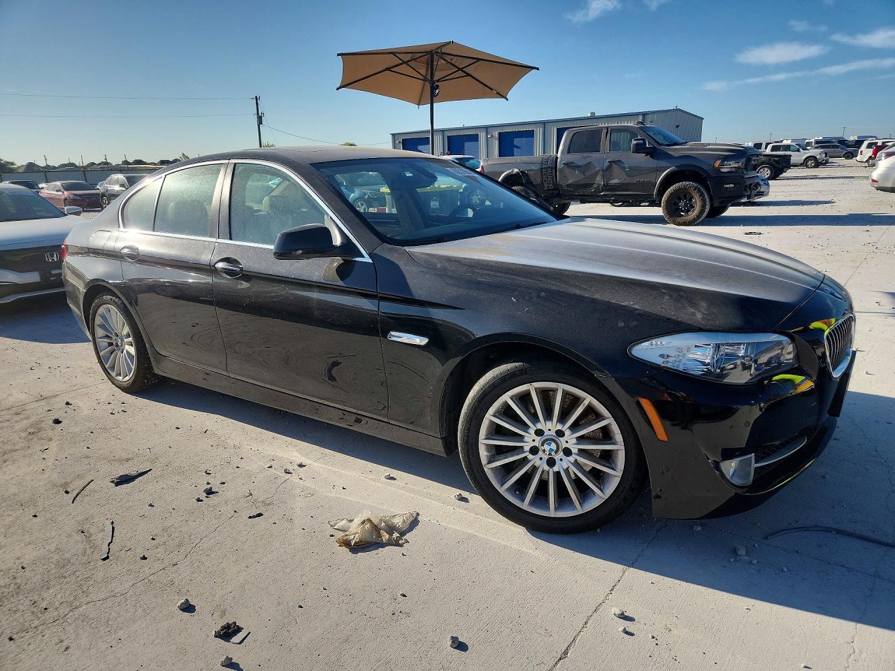 2011 Bmw 535 I Black vin: WBAFR7C56BC605784
