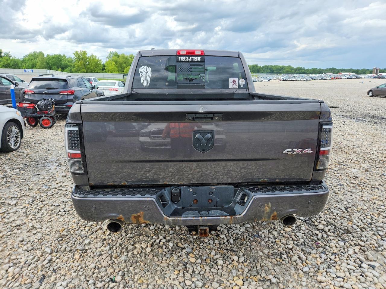 2014 Ram 1500 Sport Black vin: 1C6RR7MT8ES212240