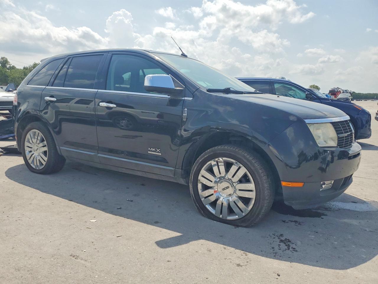2008 Lincoln Mkx Черный vin: 2LMDU88C58BJ02925