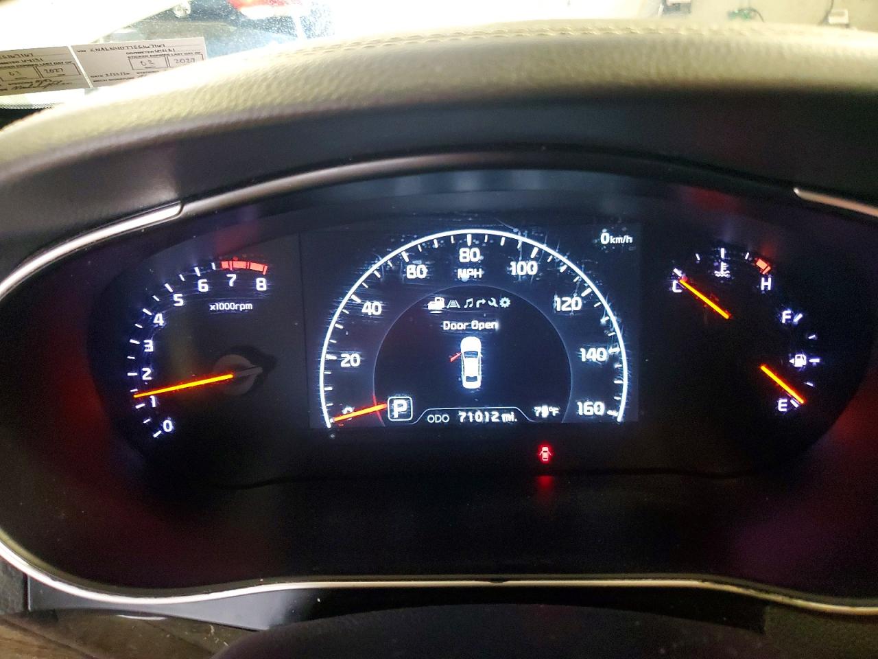 2014 Kia Cadenza Limited Белый vin: KNALN4D77E5167167
