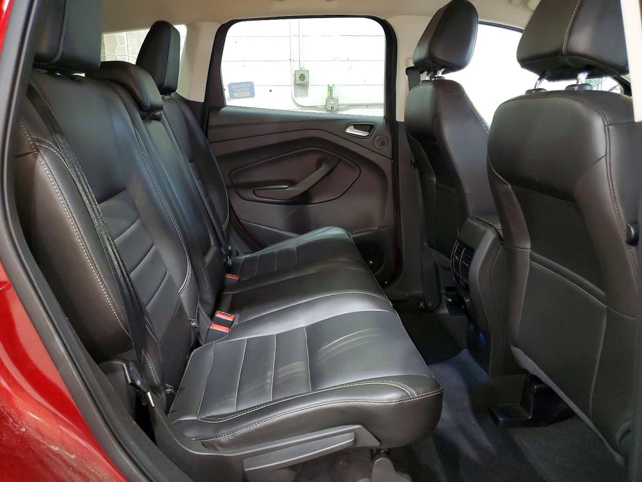 2015 Ford Escape Titanium Red vin: 1FMCU9JX1FUB49340