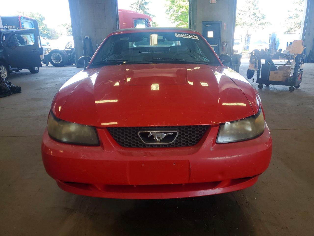 2003 Ford Mustang Red vin: 1FAFP44413F391368