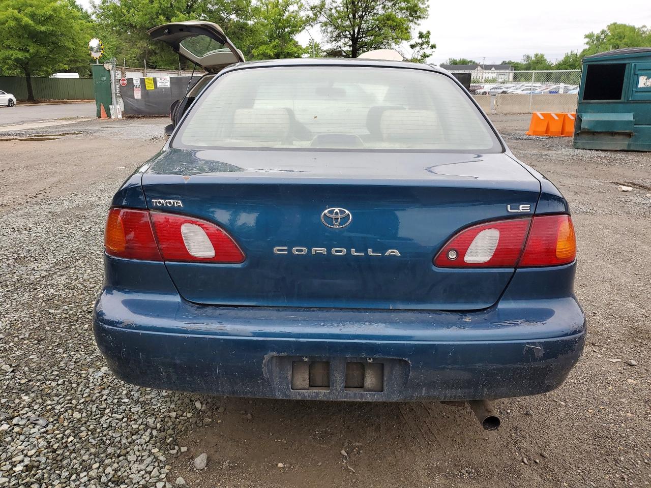 1998 Toyota Corolla Ve Blue vin: 2T1BR18E0WC060296