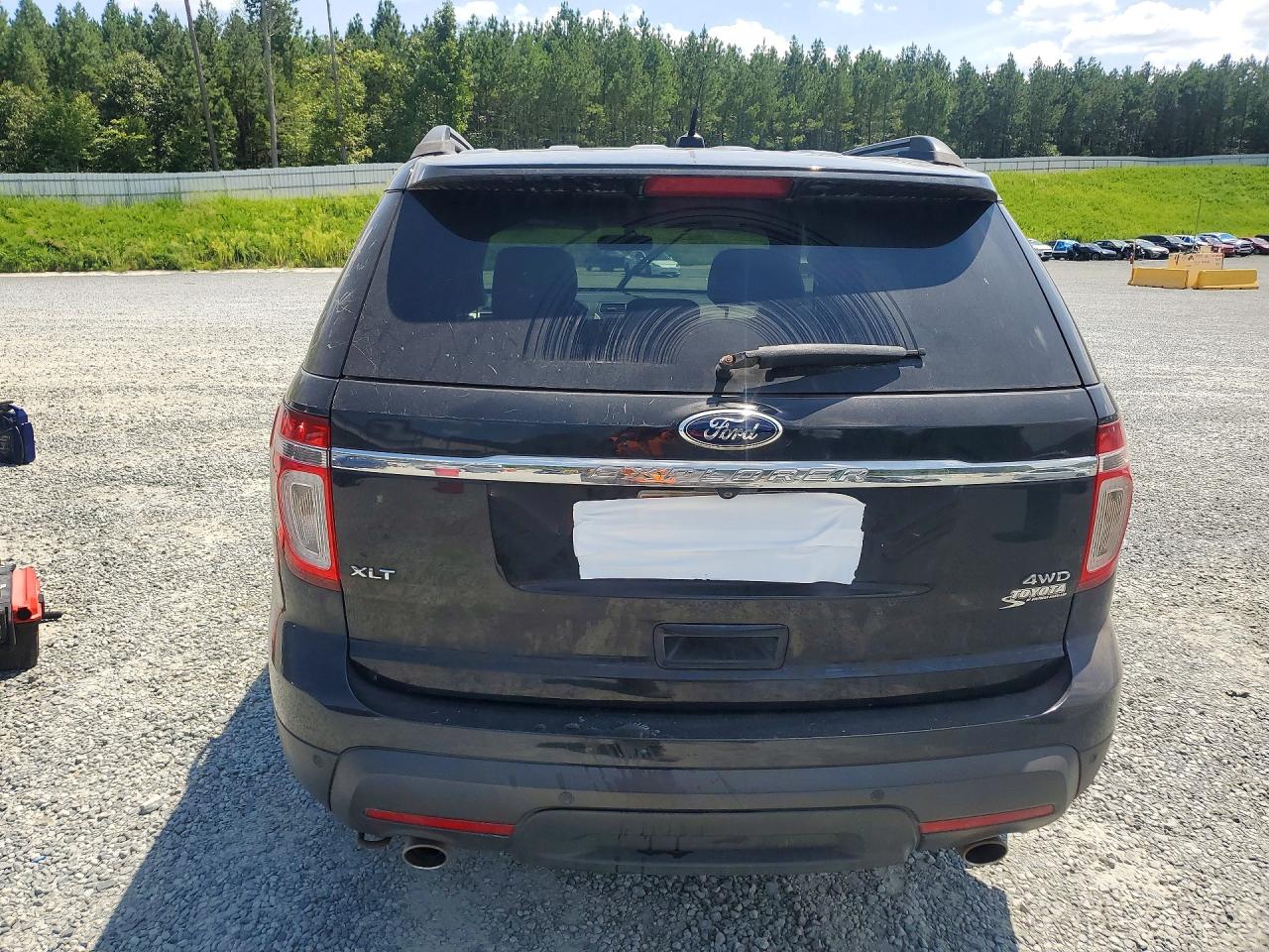 2013 Ford Explorer Xlt Black vin: 1FM5K8D87DGB96087