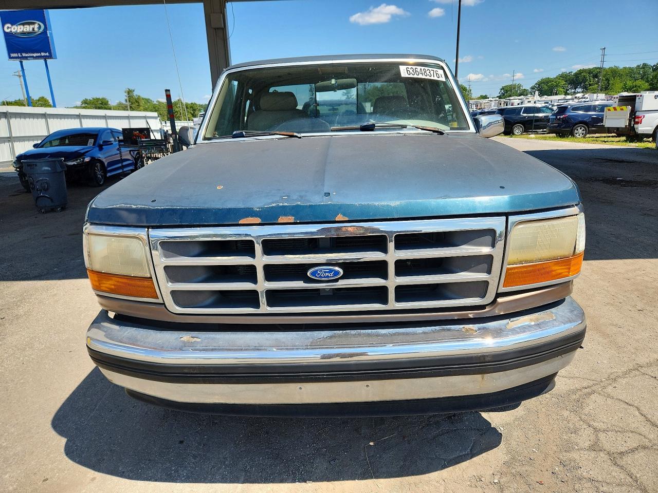 1995 Ford F150 Green vin: 1FTEX14HXSKB22394