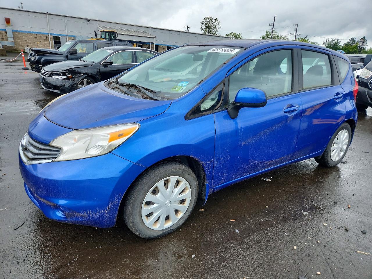 2014 Nissan Versa Note Sv Blue vin: 3N1CE2CP2EL398361
