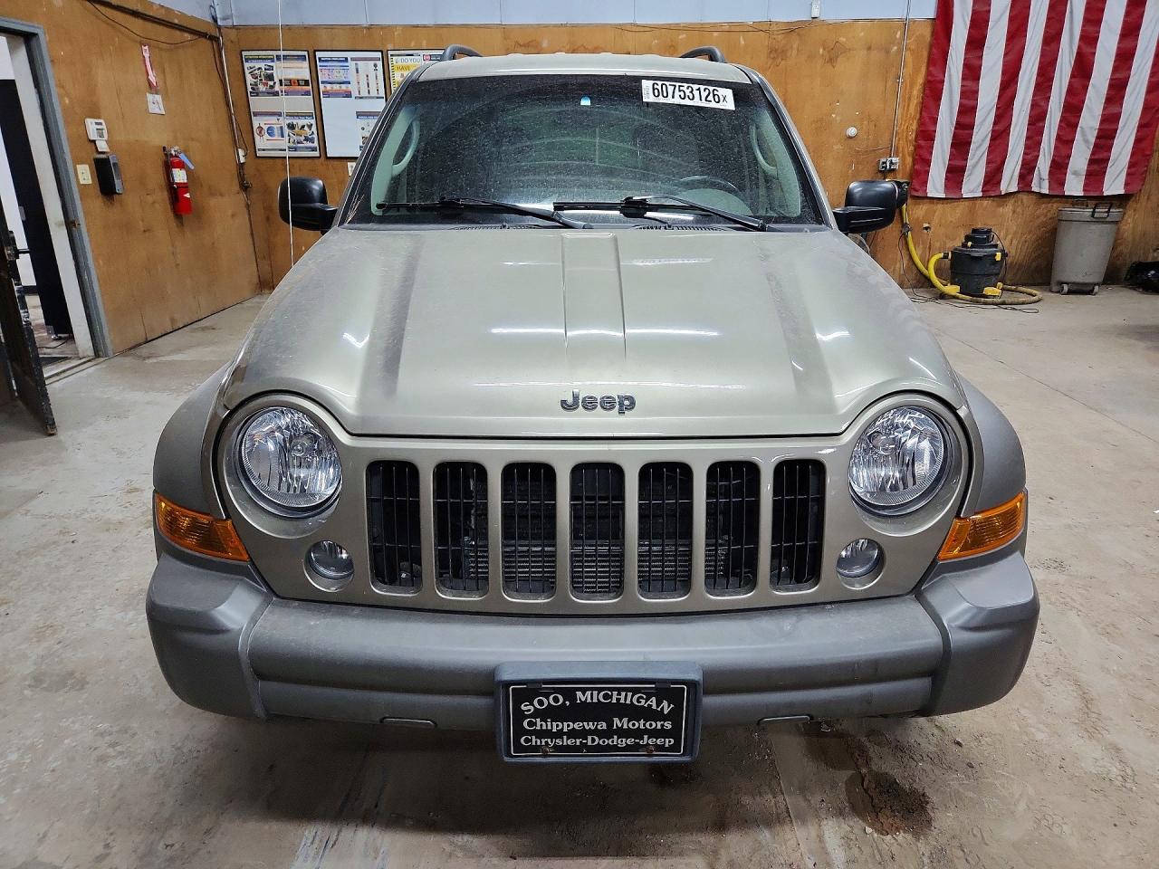 2006 Jeep Liberty Sport Green vin: 1J4GL48K46W249095