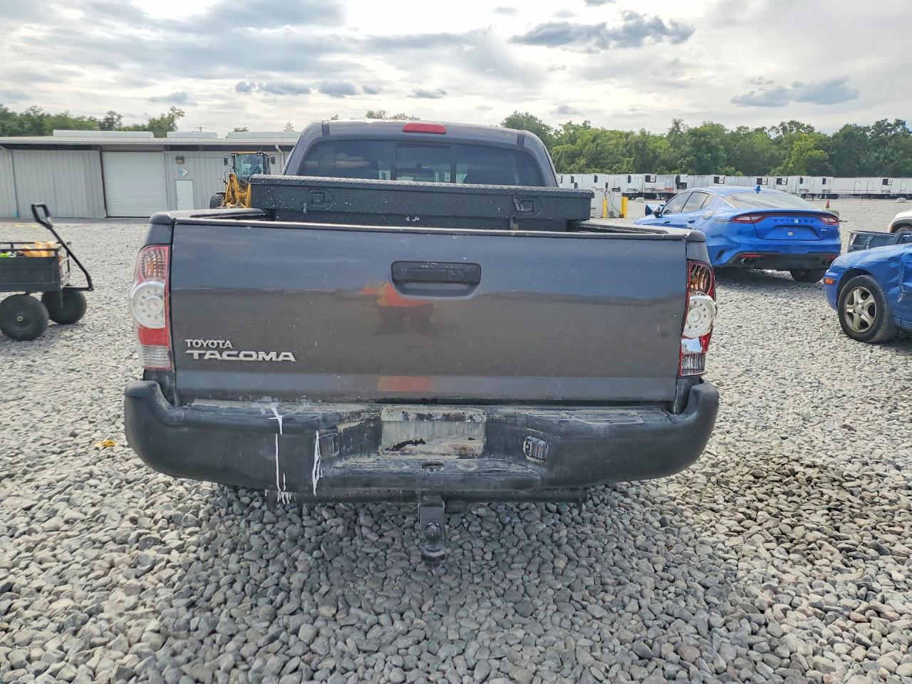 2011 Toyota Tacoma Access Cab Черный vin: 5TFTX4CNXBX008608